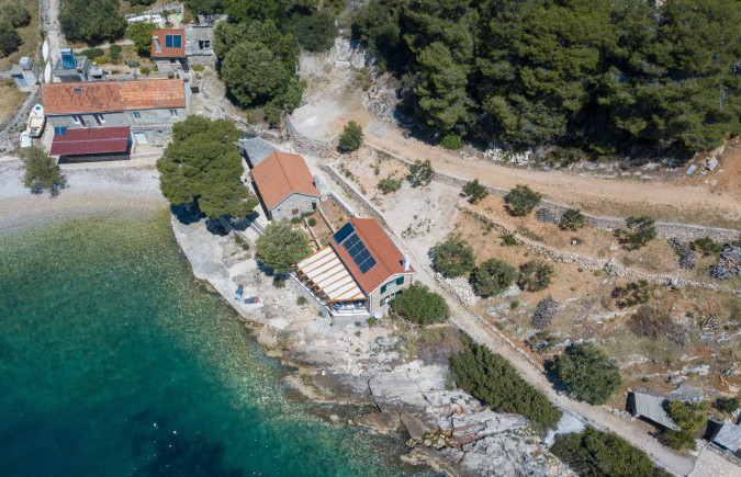 Croatia's sunniest island with some of the most beautiful Beaches, Seaside Cottage Maslina, Hvar Island, Croatia - A Cottage Right by the Sea Gdinj